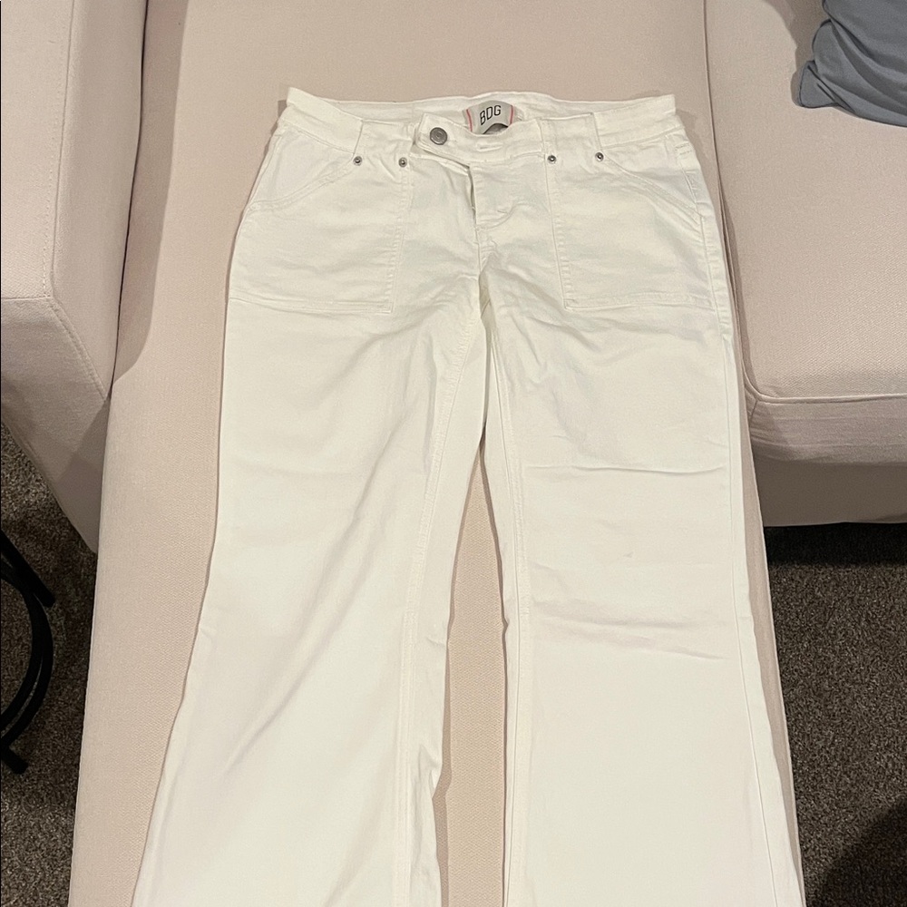 Urban outfitters BDG Women's Cream Flare Jeans